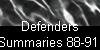  Defenders 
Summaries 88-91 